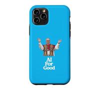 Carcasa para iPhone 11 Pro Papa León XIV AI para el Bien - MAGNIFICA HUMANITAS