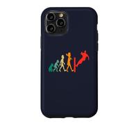 Carcasa para iPhone 11 Pro Parkour Evolution Human Deporte Extremo Deporte Freerunning Atleta