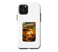 Carcasa para iPhone 11 Pro Parque Nacional del Serengeti Tanzania Serengeti Wildlife Tanzania