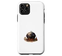 Carcasa para iPhone 11 Pro Parrilla clásica de carbón con Control de Calor