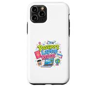 Carcasa para iPhone 11 Pro Pasaporte Laptop Repeat Travel Work Lifestyle Design