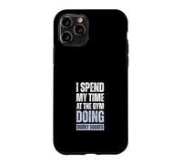 Carcasa para iPhone 11 Pro Paso Mi Tiempo En El Gym Haciendo Sentadillas