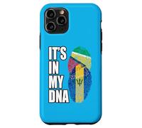 Carcasa para iPhone 11 Pro Patrimonio de la Bandera de ADN de Barbados y Guyana