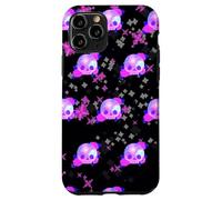 Carcasa para iPhone 11 Pro Patrón de Calavera de Galaxia, Rosas, Pastel, gótico, diseño estético