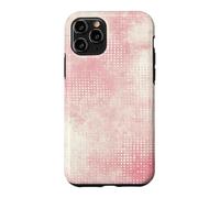 Carcasa para iPhone 11 Pro Patrón Retro Vintage Rosa y Crema Envejecido