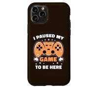 Carcasa para iPhone 11 Pro Pausé mi Juego para Estar aquí Turquía Acción de Gracias Gamer Boys