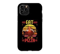 Carcasa para iPhone 11 Pro Pavo Comer Pizza Acción de Gracias Divertida Cena Italiana Peregrina