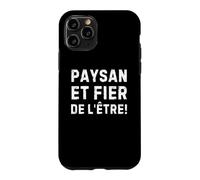 Carcasa para iPhone 11 Pro Paysan Et Fier De L'être Pour Les Agriculteurs Engagés