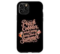Carcasa para iPhone 11 Pro Peach Cobbler Porch Swing and a Heavy Pour of Summer