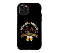 Carcasa para iPhone 11 Pro Pedalata y Gorro de Bicicleta Vintage Cycling Birra