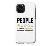 Carcasa para iPhone 11 Pro People One Star Absolute Nightmare Would Not Recommend