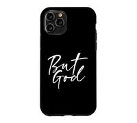 Carcasa para iPhone 11 Pro Pero Dios - Cristiano religioso Jesús Icono Fe Esperanza - Delgado