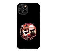 Carcasa para iPhone 11 Pro Perro en el Gran Santuario de Inari, Fushimi Japón Kioto