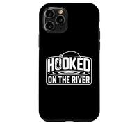 Carcasa para iPhone 11 Pro Pesca con Mosca Hooked On The River Pescador Rio