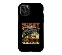 Carcasa para iPhone 11 Pro Pesca Estoy en la Otra línea de Pesca