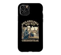Carcasa para iPhone 11 Pro Philadelphia Cheesesteaks Wiz Wit Benjamin Franklin Filadelfia