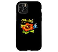 Carcasa para iPhone 11 Pro Phuket Tailandia Tropical Beach Flower Design