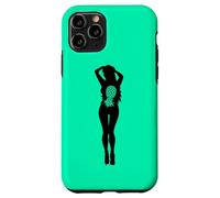 Carcasa para iPhone 11 Pro Piña Swinger con diseño de Silueta Sexy