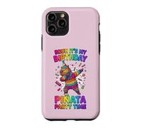 Carcasa para iPhone 11 Pro Piñata Birthday Time Brush It's My Birthday Party Birthday para niños