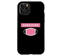 Carcasa para iPhone 11 Pro Pink Face Mask Survivor Cure Cancer Patients