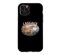 Carcasa para iPhone 11 Pro Pintura de la Cueva de Lascaux Arte prehistórico Caballos Arte Parietal
