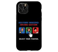 Carcasa para iPhone 11 Pro Pixel Art de 8 bits para Jugadores Retro de History Makers Arcade Edition