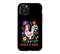 Carcasa para iPhone 11 Pro Pollos de Patio Trasero Hygge Arte Popular Gallo