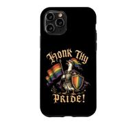 Carcasa para iPhone 11 Pro Pon la bocina a tu Orgullo Medieval REN Faire Goose LGBTQ