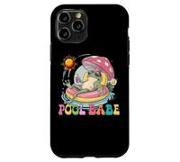 Carcasa para iPhone 11 Pro Pool Babe Lindo Rana Seta Retro Verano Vibes