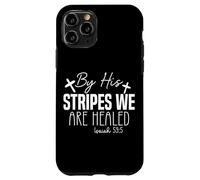 Carcasa para iPhone 11 Pro por Sus Heridas Somos Sanados Isaías 53:5 Frase Inspiradora