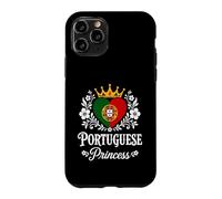 Carcasa para iPhone 11 Pro Portuguese Princess Portugal Flag Proud Portuguese Girl