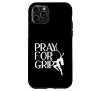 Carcasa para iPhone 11 Pro Pray For Grip - Aro para Antena de Amor, Regalo de Yoga aéreo