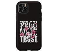 Carcasa para iPhone 11 Pro Pray Wait Confía en Que Dios Tiene un Plan La fe Cristiana
