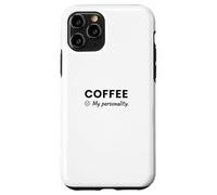 Carcasa para iPhone 11 Pro Prefiero Estar Bebiendo café Mi productividad es una Mentira Sarca