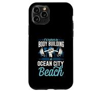 Carcasa para iPhone 11 Pro Prefiero ser Culturismo en Ocean City Beach