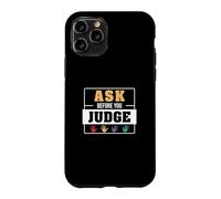 Carcasa para iPhone 11 Pro Pregunte Antes de juzgar educación Especial para un Maestro de SpEd