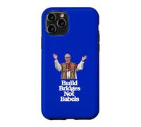 Carcasa para iPhone 11 Pro Primer Papa Americano León XIV - Construir Puentes, no Babels