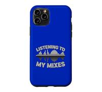Carcasa para iPhone 11 Pro Productor Musical DJ Escuchando Mis Mezclas Sound Wave