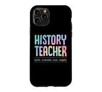 Carcasa para iPhone 11 Pro Profesor de Historia Enseñar Motivar Amor Inspirar Enseñanza Lema