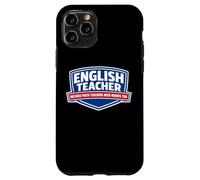 Carcasa para iPhone 11 Pro Profesor de inglés Porque los Profesores de matemáticas Necesitan héroes Demasiado Divertidos