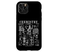 Carcasa para iPhone 11 Pro Profesor de Química Estudiante Laboratorio de Ciencias Vintage