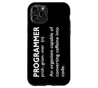 Carcasa para iPhone 11 Pro Programación Humor Convertir cafeína en Programador de código