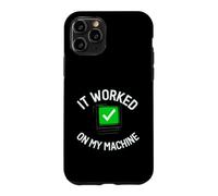 Carcasa para iPhone 11 Pro Programmer It Worked On My Machine Coding Joke
