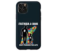 Carcasa para iPhone 11 Pro Proud Autism Dad & Son - Best Friends For Life Padre Hijo