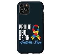 Carcasa para iPhone 11 Pro Proud Dad of An Autistic Son - Autism Awareness Padre Hijo