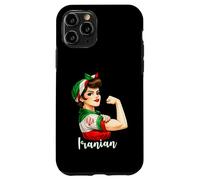 Carcasa para iPhone 11 Pro Proud Strong Iranian Girl Woman Girlfriend Iran Flag