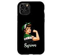 Carcasa para iPhone 11 Pro Proud Strong Syrian Girl Woman Girlfriend New Syria Flag