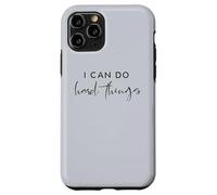 Carcasa para iPhone 11 Pro Puedo Hacer Cosas difíciles Feminist Girl Power Women Empowerment