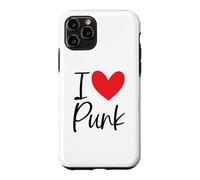 Carcasa para iPhone 11 Pro Punk Rock Me Encanta Punk Punker Rocker Años 80 90 Plaid Street Oi