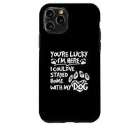Carcasa para iPhone 11 Pro Quédate en casa con mi Perro
